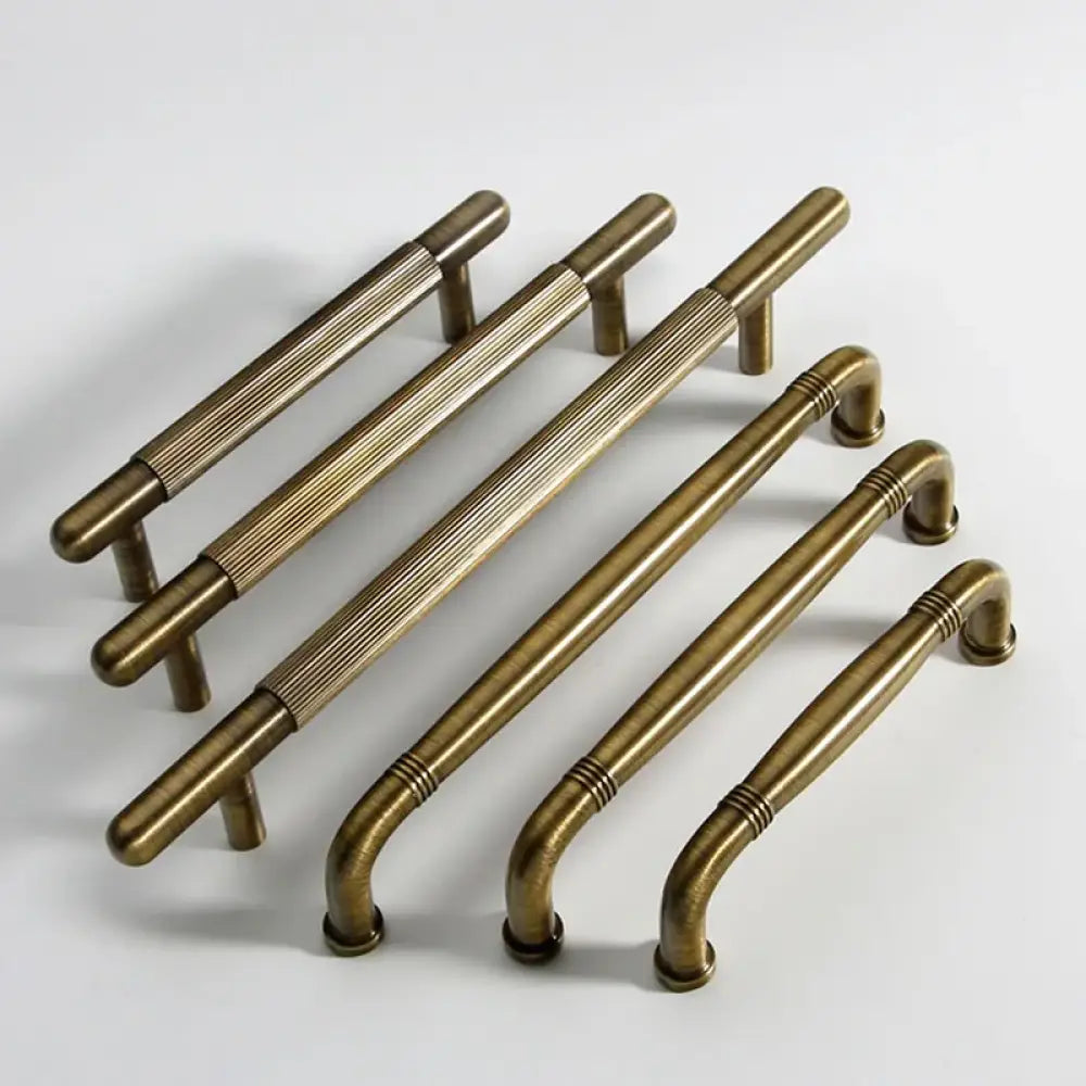 Bronze Cabinet Handles – Antique Furniture Pulls for Wardrobe Vintage Drawer and Cupboard Handles