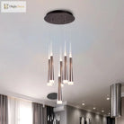 Noémie: Striking Hanging Pendant Light With Adjustable Lights