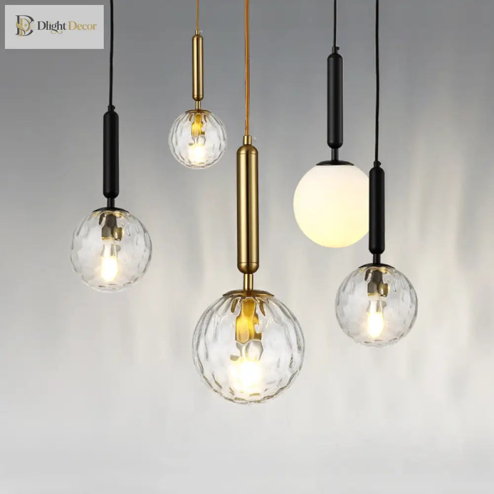 Brynn Modern White Glass Globe Pendant: Illuminate Your Space With Timeless Elegance