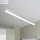 Callie Modern Pendant - Sleek Rectangular Led Light With Adjustable Length