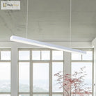 Callie Modern Pendant - Sleek Rectangular Led Light With Adjustable Length