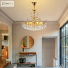 Camille Gold Branch Crystal Chandelier chandelier