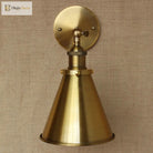 Captivate Your Living Room With Industrial Flair: The Conical Wall Mount Light Wall Light