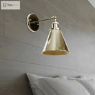 Captivate Your Living Room With Industrial Flair: The Conical Wall Mount Light Wall Light