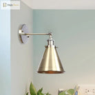 Captivate Your Living Room With Industrial Flair: The Conical Wall Mount Light Wall Light
