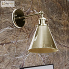 Captivate Your Living Room With Industrial Flair: The Conical Wall Mount Light Wall Light