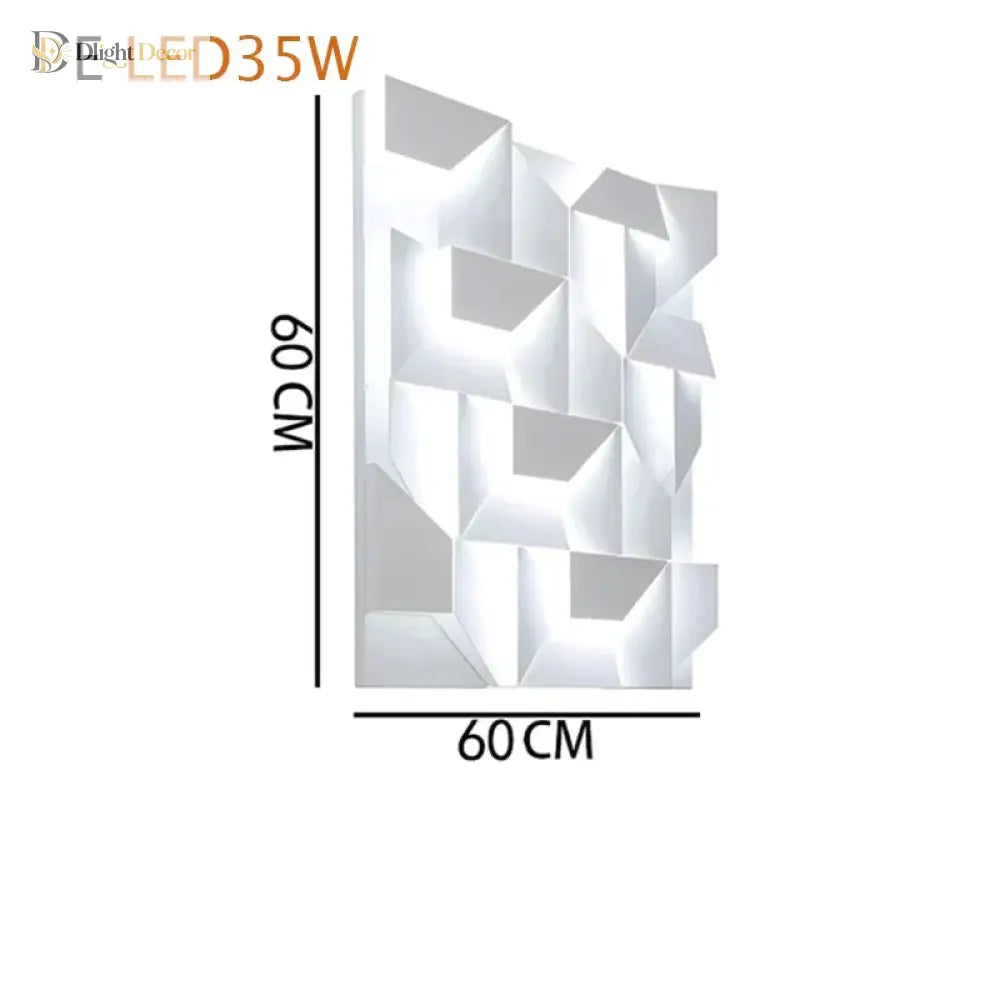 Caroline’s Geometric Art Wall Lamp - Creative Indoor Lighting For Home Decor Wall Lamp
