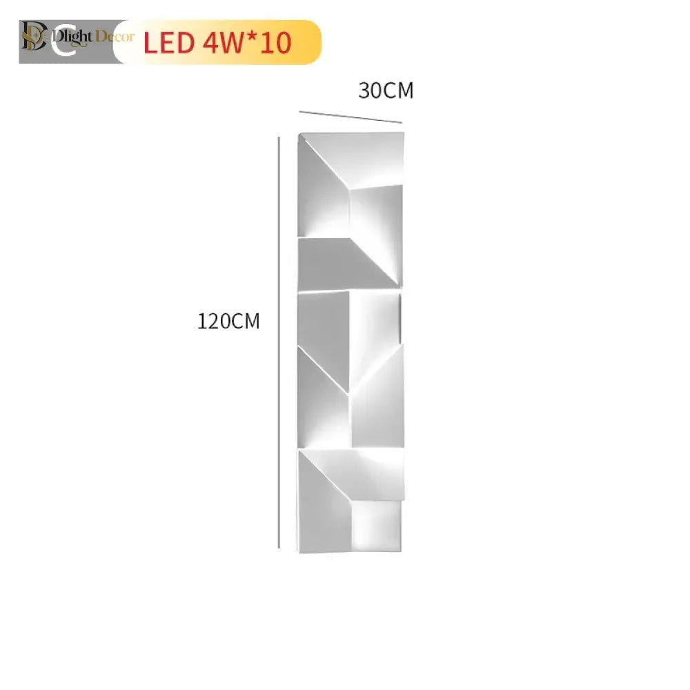 Caroline’s Geometric Art Wall Lamp - Creative Indoor Lighting For Home Decor Wall Lamp