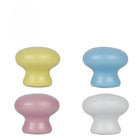 Cartoon Ceramic Cabinet Handles – Single Hole Circular Knobs for Children’s Room Furniture Knobs