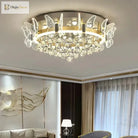 Cartoon Children’s Room Crystal Ceiling Light - Butterfly Chandelier And Balloon Led Bedroom For