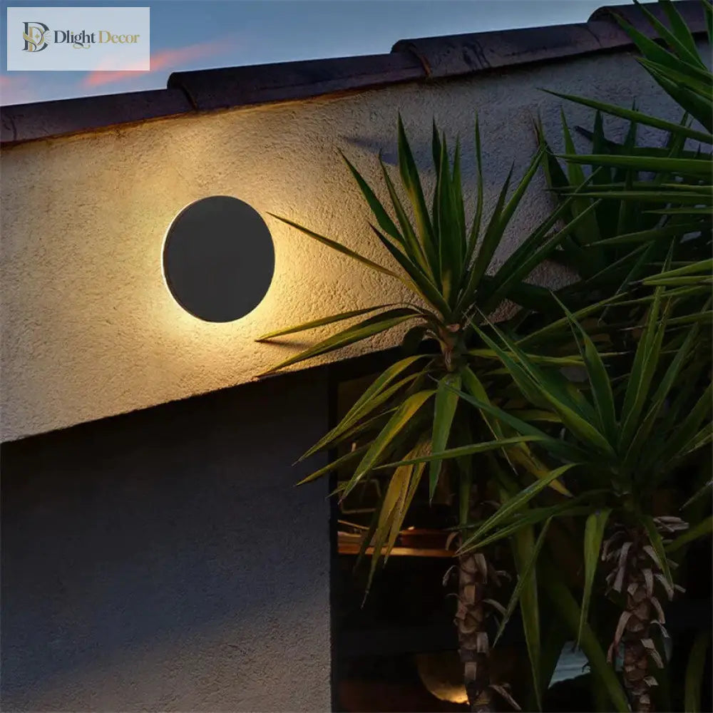Cassandra’s Waterproof Square And Round Wall Lamps - Contemporary Outdoor Lighting