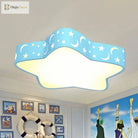 Celestial Cuddles: Sparkling Starry Night Led Ceiling Light For Kids