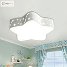 Celestial Cuddles: Sparkling Starry Night Led Ceiling Light For Kids