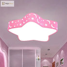 Celestial Cuddles: Sparkling Starry Night Led Ceiling Light For Kids