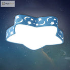Celestial Cuddles: Sparkling Starry Night Led Ceiling Light For Kids