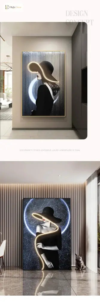 Dlight Decor Ceramic Art Wall Lamp for Interiors Wall Art