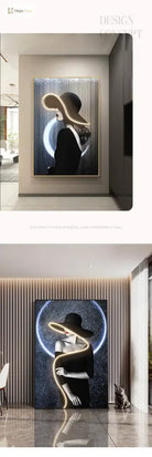 Dlight Decor Ceramic Art Wall Lamp for Interiors Wall Art