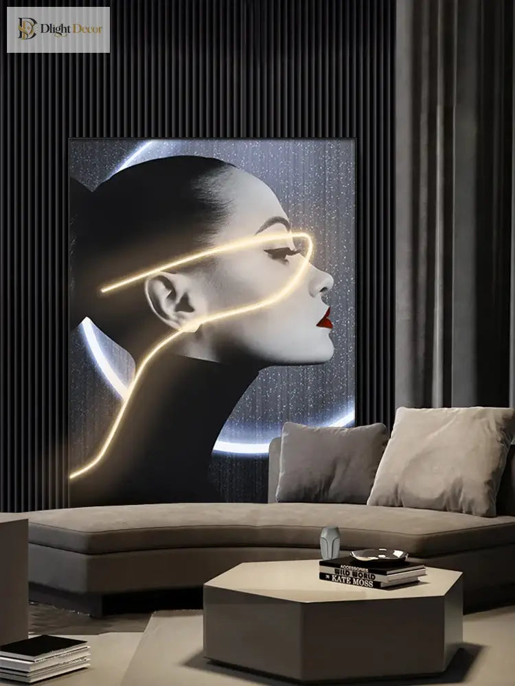Dlight Decor Ceramic Art Wall Lamp for Interiors Wall Art
