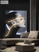 Dlight Decor Ceramic Art Wall Lamp for Interiors Wall Art