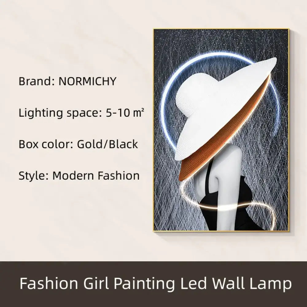 Dlight Decor Ceramic Art Wall Lamp for Interiors E / 100X50CM / Dimmable warm light|Black Border Wall Art