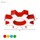 Charlie’s Gear Ceiling Light: Fun And Functional