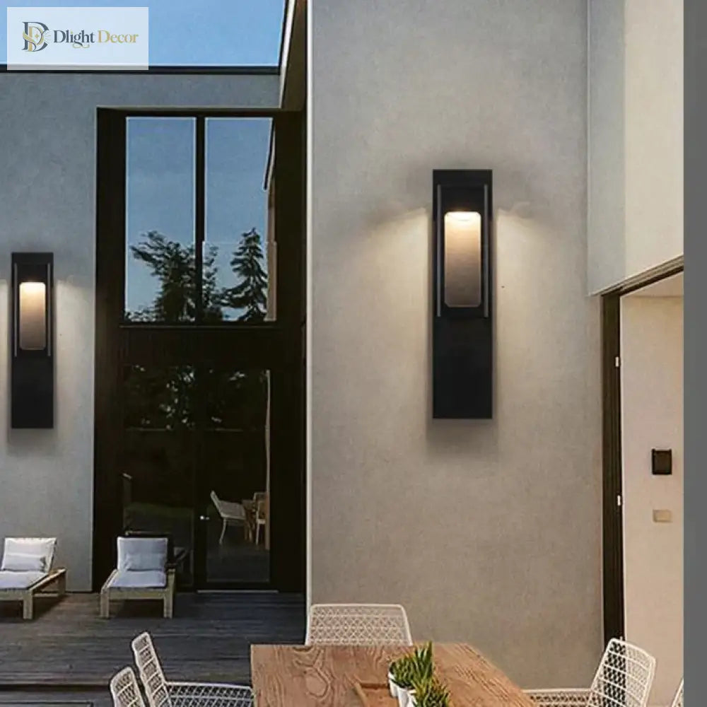 Charlotte’s Ip67 Waterproof Outdoor Led Wall Light With Motion Sensor - Stylish Garden And Porch