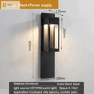 Charlotte’s Ip67 Waterproof Outdoor Led Wall Light With Motion Sensor - Stylish Garden And Porch