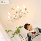 Charming Pastoral Style Chandelier - American Country Kid Chandeliers For Living Rooms Bedrooms