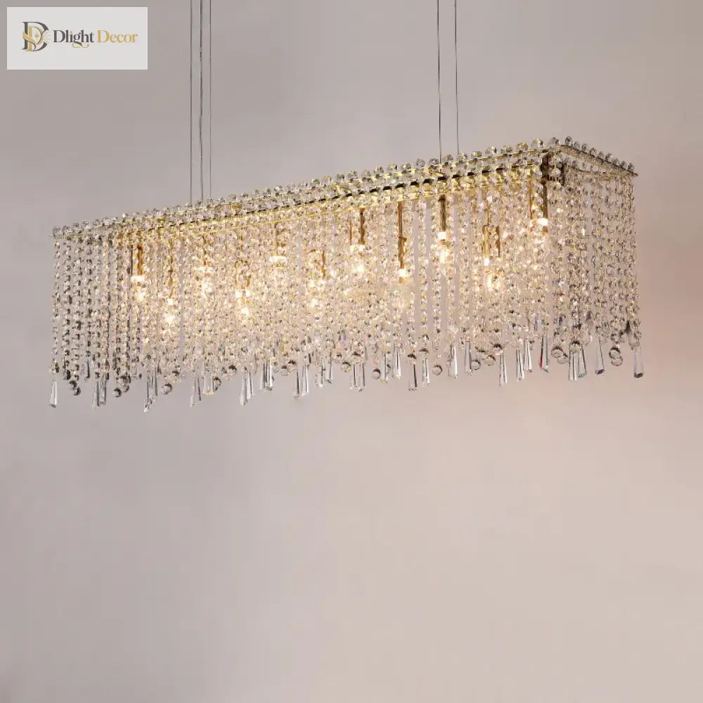 Chic Light Luxury Living Room Chandelier - Ideal For Creating Atmosphere In Lobbies Showrooms