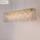 Chic Light Luxury Living Room Chandelier - Ideal For Creating Atmosphere In Lobbies Showrooms