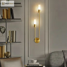 Chic Modern Led Wall Light - Gold Indoor Decor Ideal For Vanity Living Room Kitchen Bedroom And