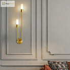 Chic Modern Led Wall Light - Gold Indoor Decor Ideal For Vanity Living Room Kitchen Bedroom And