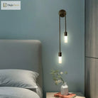 Chic Modern Led Wall Light - Gold Indoor Decor Ideal For Vanity Living Room Kitchen Bedroom And