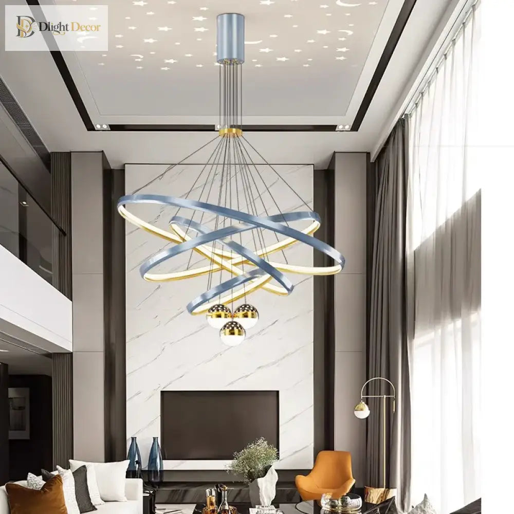 Chic Nordic Dining Room Chandelier - Stylish Ceiling Lamp For Indoor Lighting Pendant Light