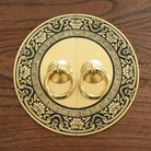Chinese Antique Brass Cabinet Handles – Retro Door Pulls for Wardrobes Bookcases and Shoe Cabinets (110mm-240mm) Handles