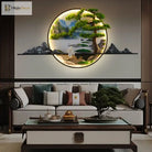 Dlight Decor Chinese Landscape LED Wall Glow Wall Art