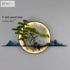 Dlight Decor Chinese Landscape LED Wall Glow Wall Art