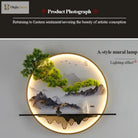 Dlight Decor Chinese Landscape LED Wall Glow Wall Art