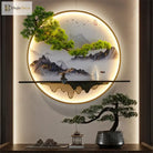 Dlight Decor Chinese Landscape LED Wall Glow Wall Art