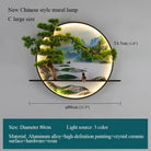 Dlight Decor Chinese Landscape LED Wall Glow Style C D80cm / 220V / CHINA|3 colors Wall Art