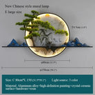 Dlight Decor Chinese Landscape LED Wall Glow Style E D80cm / 220V / CHINA|3 colors Wall Art