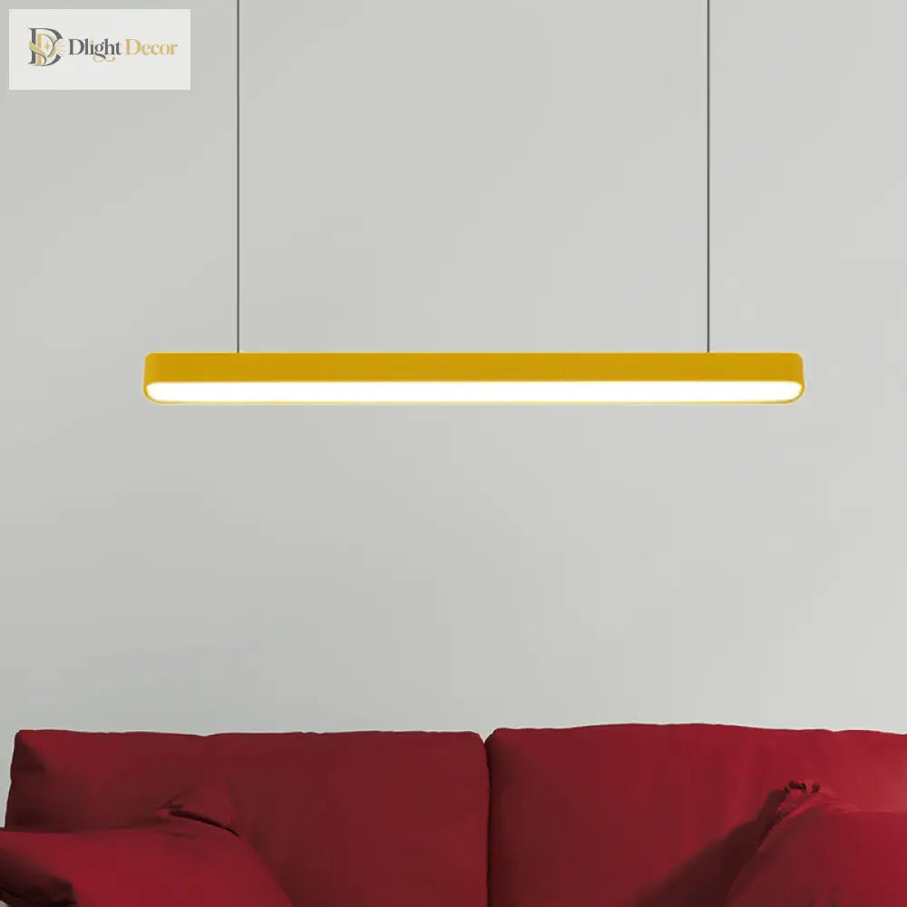 Chloe’s Modern Tubular Pendant: Illuminate Your Dining Room In Style