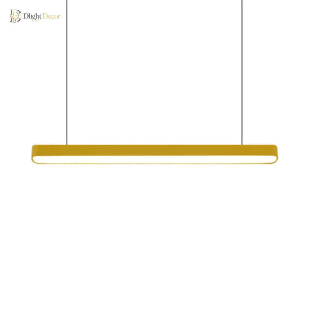 Chloe’s Modern Tubular Pendant: Illuminate Your Dining Room In Style