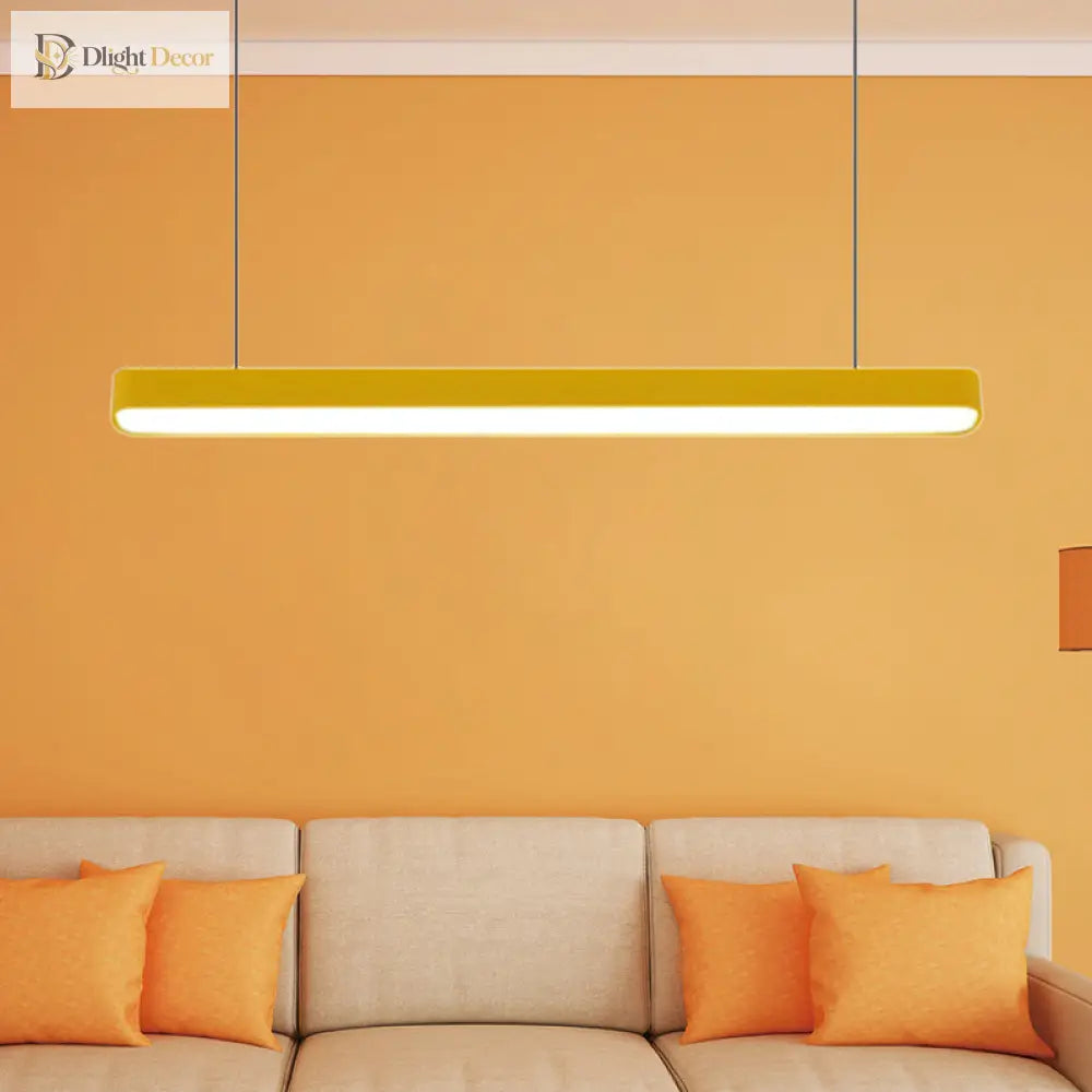 Chloe’s Modern Tubular Pendant: Illuminate Your Dining Room In Style