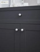Chrome Brass Ball Knobs – Modern Silver Cabinet Pulls for Drawers and Furniture (20/25/30mm) knob