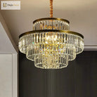 Claire’s Illuminating Crystal Pendant: Modern Elegance For Your Living Room