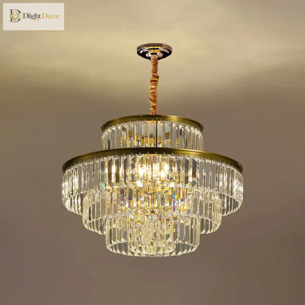 Claire’s Illuminating Crystal Pendant: Modern Elegance For Your Living Room