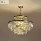 Claire’s Illuminating Crystal Pendant: Modern Elegance For Your Living Room