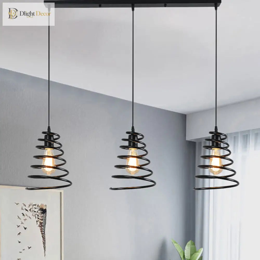 Clara’s Industrial Chic 3 - Light Pendant Light