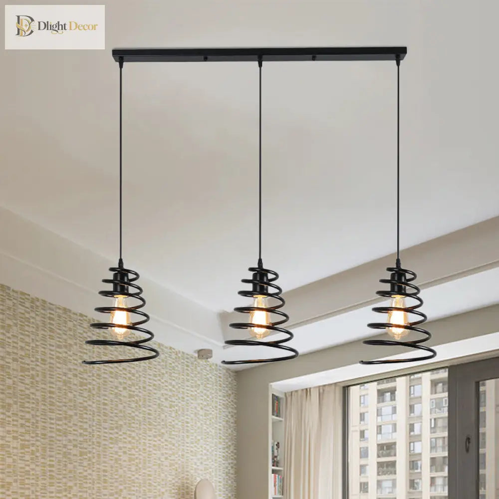 Clara’s Industrial Chic 3 - Light Pendant Light